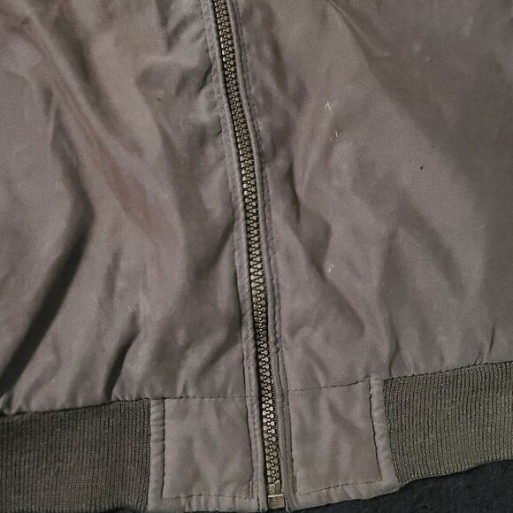 Weatherproof Garment Company Mens Jacket Brown Size XL Zip Closure Pocket - Picture 9 of 12